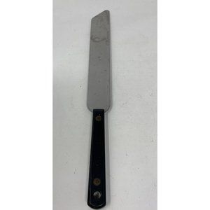 Vintage Luxor Frosting Spreader Spatula Black Handle Stainless Angled Tip